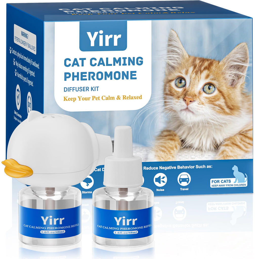 Calming Pheromone Diffuser Kit for Cats — with Refill