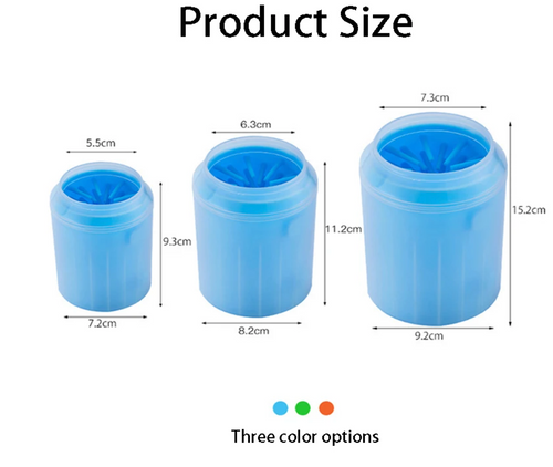 Portable Dog Paw Cleaner Cup — Muddy Paw Washer for Walks