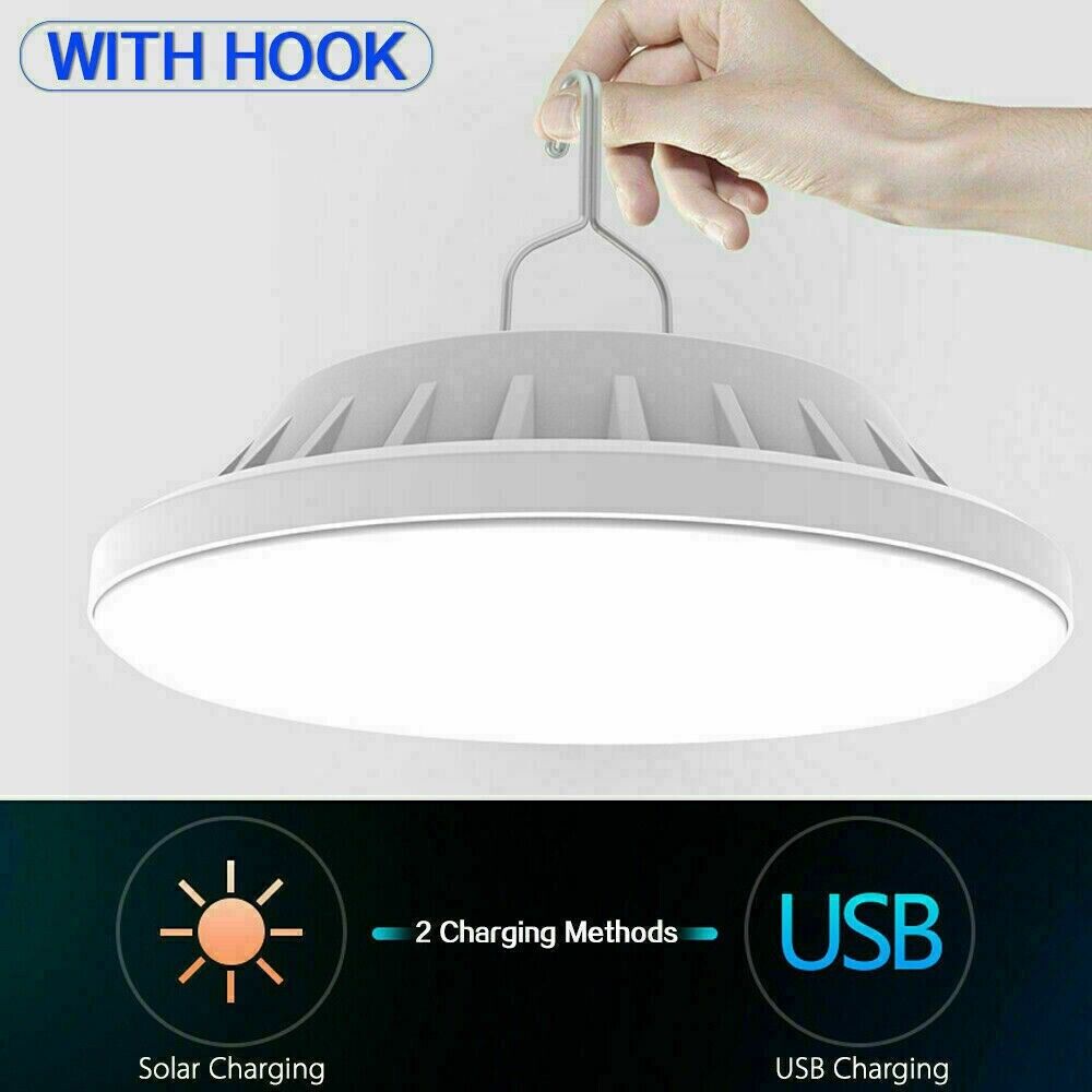 Solar & USB Rechargeable Camping Lantern