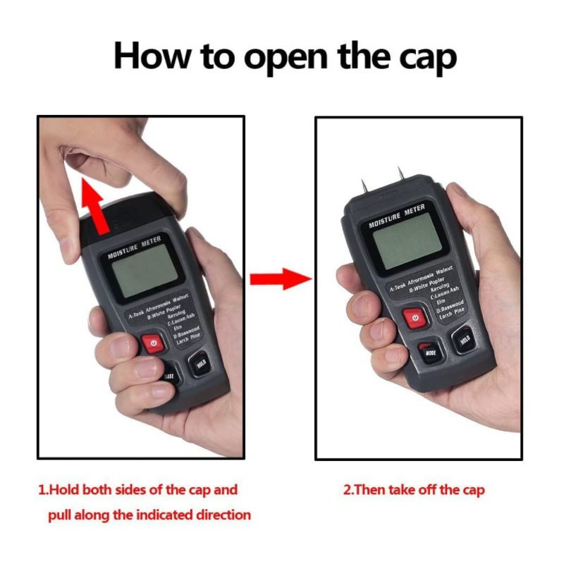 Digital Firewood Moisture Meter